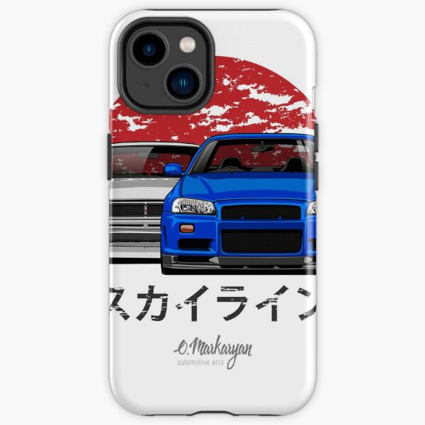 Skyline (R34 &amp; Hakosuka) iPhone Tough Case RB1008 product Offical amp Merch