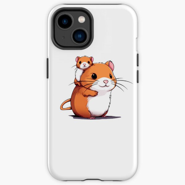 Mommy & Baby Hamster iPhone Tough Case RB1008 product Offical amp Merch