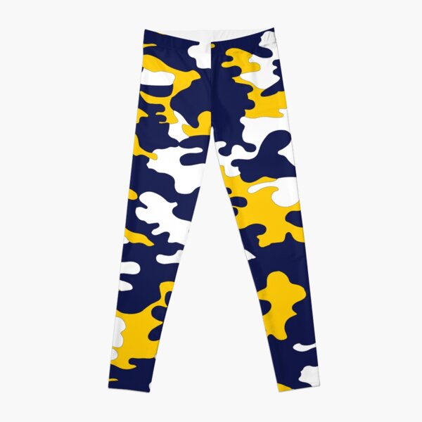 Blue & Yellow Camo II Leggings RB1008 product Offical amp Merch