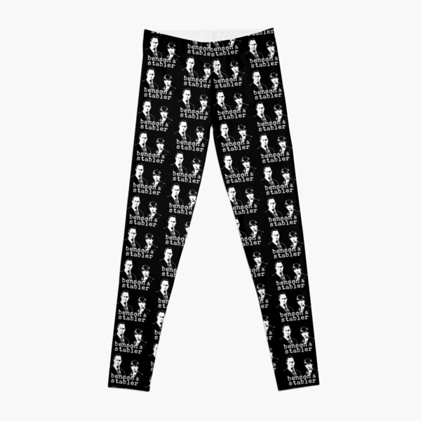Law and Order SVU - Benson &amp; Stabler - White Stencil Leggings RB1008 product Offical amp Merch