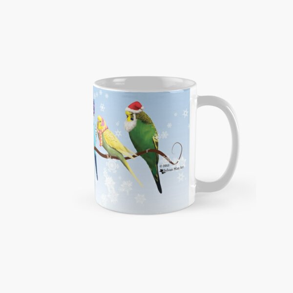 Winter Parakeets & Cockatiels Classic Mug RB1008 product Offical amp Merch