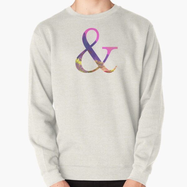 Ampersand Sign. Beautiful Ampersand Symbol. Inspirational Decor. Pullover Sweatshirt RB1008 product Offical amp Merch