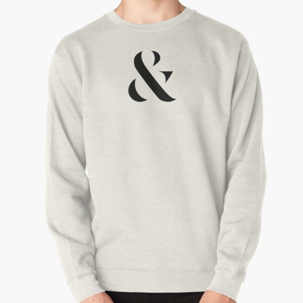 Ampersand & (Black) Pullover Sweatshirt RB1008 product Offical amp Merch