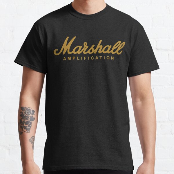 The classic marshall amp sound gold design Classic T-Shirt RB1008 product Offical amp Merch