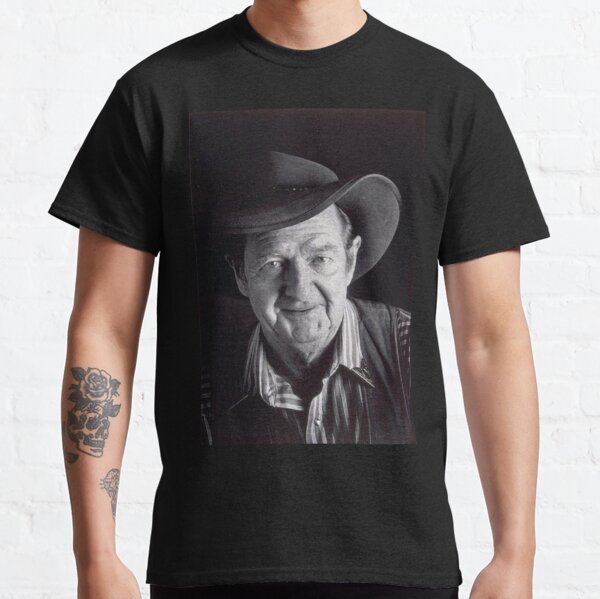 Slim Dusty- Black & White Classic Classic T-Shirt RB1008 product Offical amp Merch
