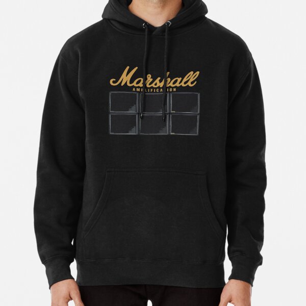 Gold Marshall Amp Stack Pullover Hoodie RB1008 product Offical amp Merch
