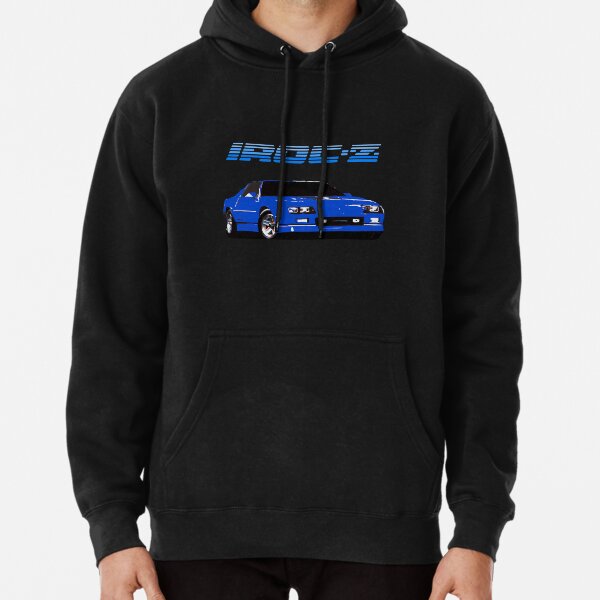 1980&amp;#39;s Camaro Blue IROC-Z  Pullover Hoodie RB1008 product Offical amp Merch