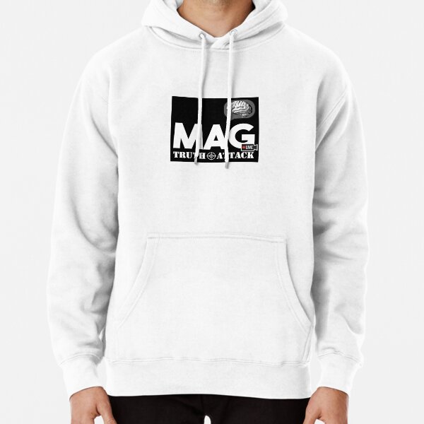 MAG TRUTH ATTACK (BLACK & WHITE)  Pullover Hoodie RB1008 product Offical amp Merch