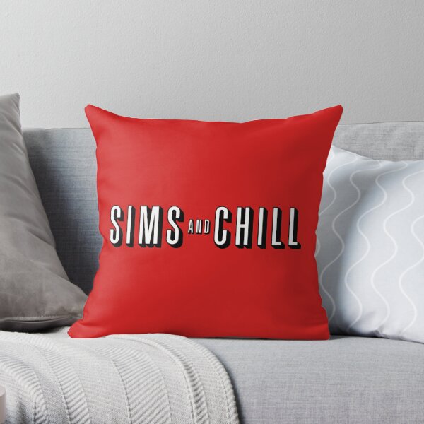 SIMS & CHILL Throw Pillow RB1008 product Offical amp Merch
