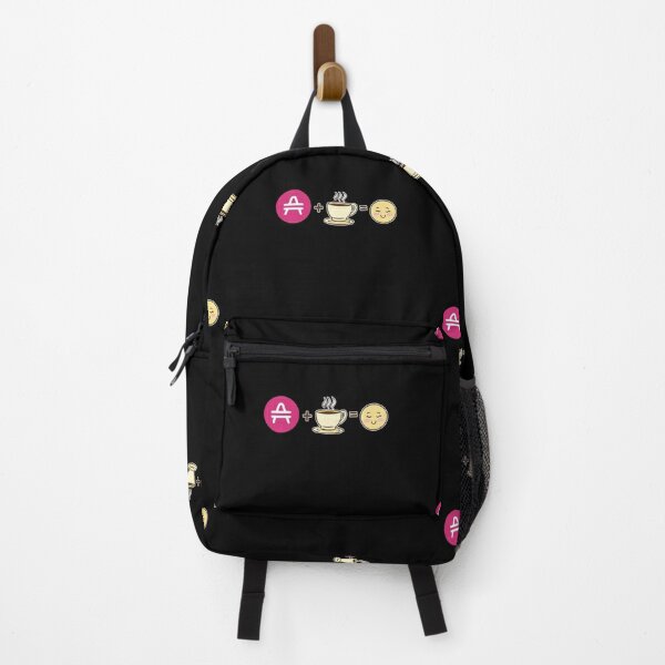 AMP Crypto and Coffee equals happy cute kawaii cryptocurrency  Backpack RB1008 product Offical amp Merch