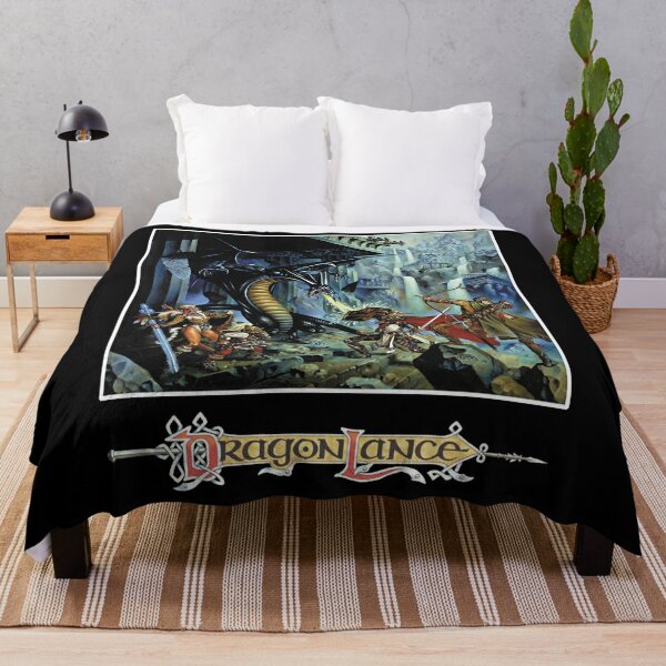 Dragonlance Advanced Dungeons &amp; Dragons of Despair Classic  Essential  Throw Blanket RB1008 product Offical amp Merch