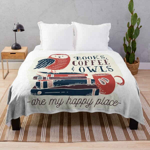 Books, coffee &amp;amp;amp;amp;amp;amp;amp;amp;amp;amp;amp;amp;amp;amp;amp;amp;amp;amp;amp;amp;amp;amp;amp;amp;amp;amp;amp;amp;amp;amp;amp;amp;amp;amp;amp;amp;amp;amp;amp;amp;amp;amp;amp;amp; owls Throw Blanket RB1008 product Offical amp Merch