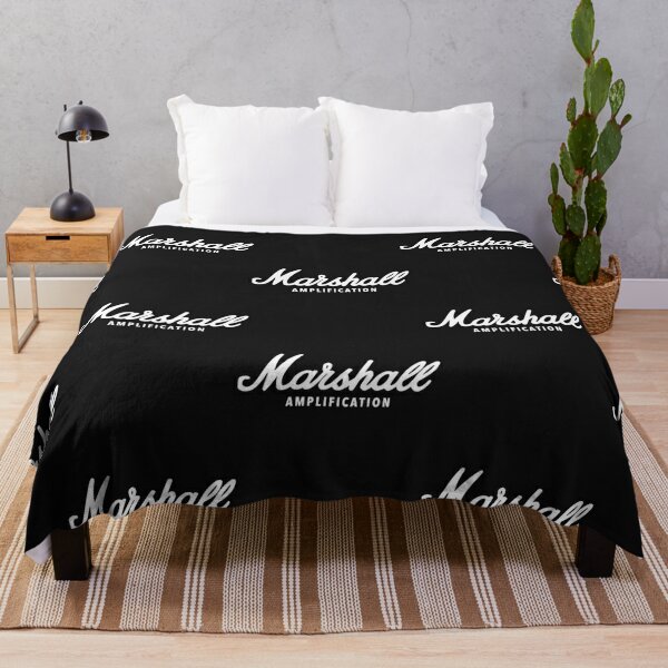 Marshall Amp Classic Classic T-Shirt Throw Blanket RB1008 product Offical amp Merch