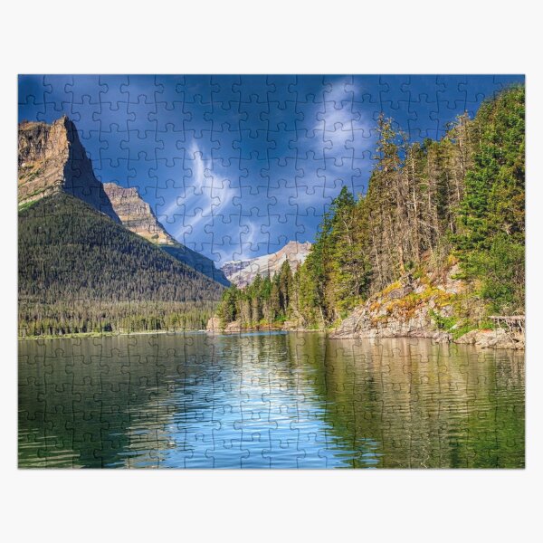 St Mary&amp;#39;s Lake - Glacier National Park, Montana Jigsaw Puzzle RB1008 product Offical amp Merch