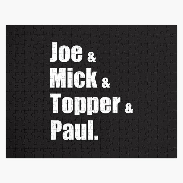 Joe amp Mick amp Topper amp Paul Clash Jigsaw Puzzle RB1008 product Offical amp Merch