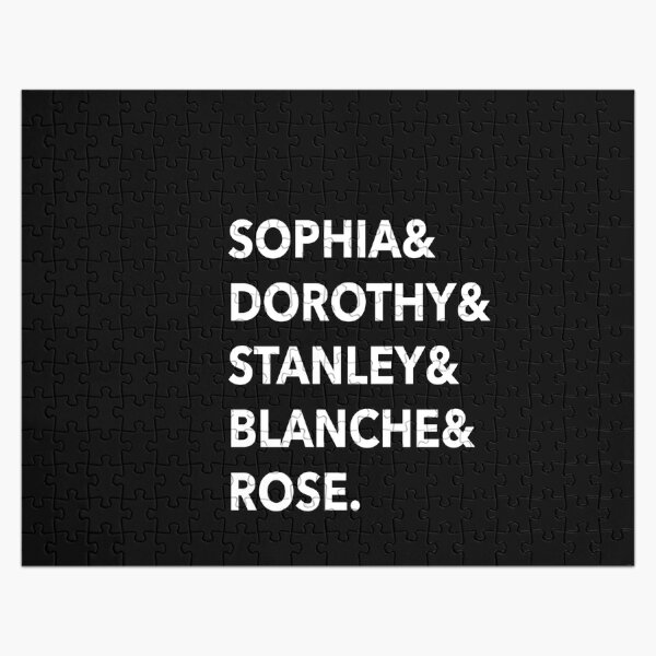 SOPHIA&amp;amp;DOROTHY&amp;amp;STANELEY&amp;amp;BLANCHE &amp;amp;ROSE. Jigsaw Puzzle RB1008 product Offical amp Merch